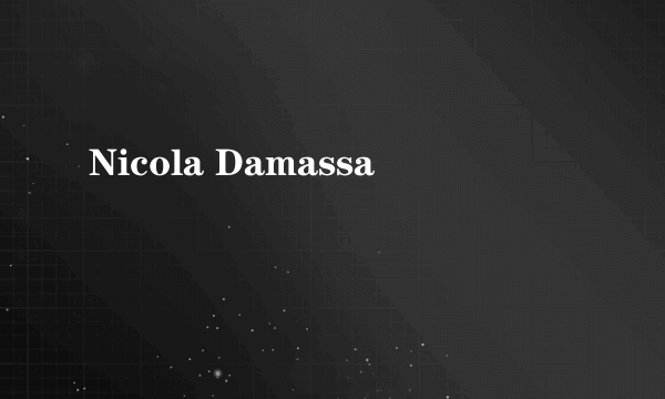 Nicola Damassa
