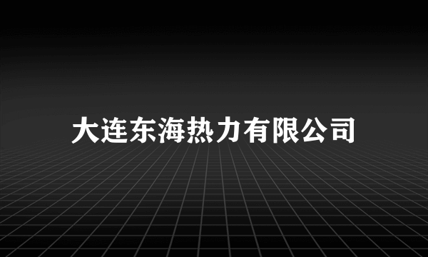 大连东海热力有限公司