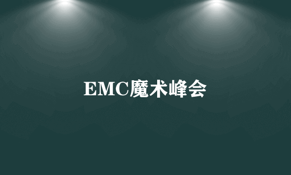 EMC魔术峰会