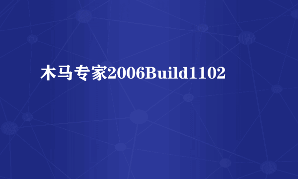 木马专家2006Build1102