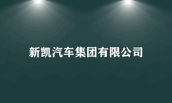 新凯汽车集团有限公司