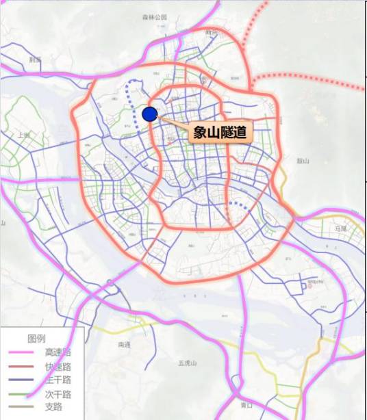 象山隧道（福建省福州市象山隧道）