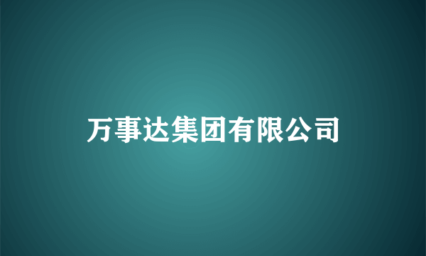 万事达集团有限公司