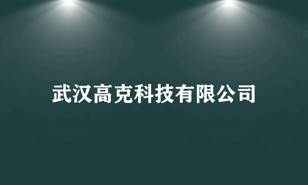 武汉高克科技有限公司