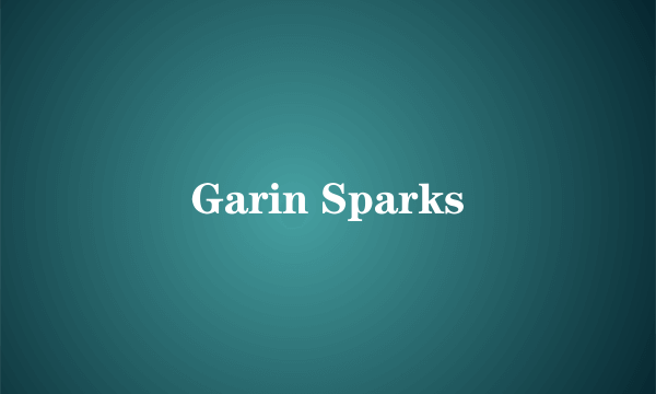 Garin Sparks