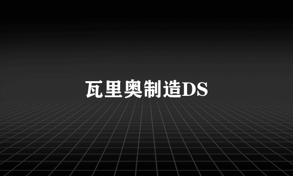 瓦里奥制造DS