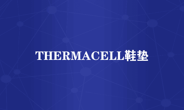 THERMACELL鞋垫
