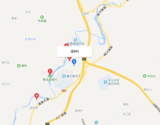 温泉村（广东省广州市从化区温泉镇下辖村）