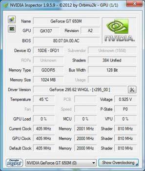 GeForce GT650M