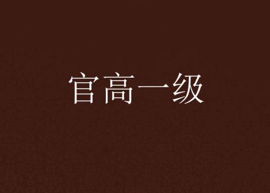 官高一级