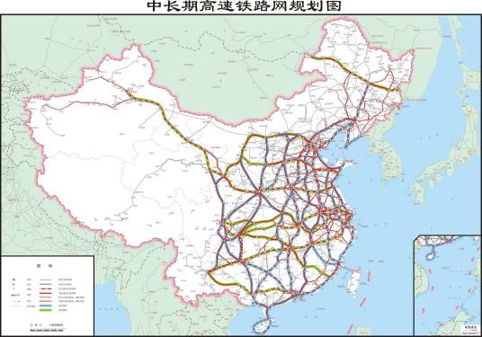 中国高速铁路网