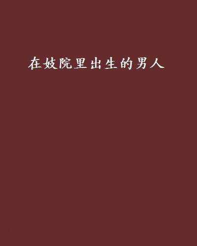 在妓院里出生的男人
