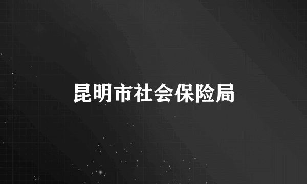 昆明市社会保险局