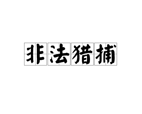 非法猎捕