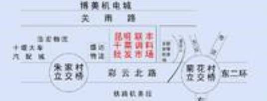 昆明联丰干菜调料批发市场