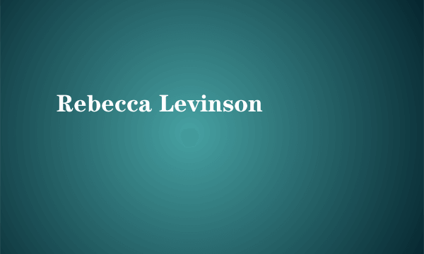 Rebecca Levinson