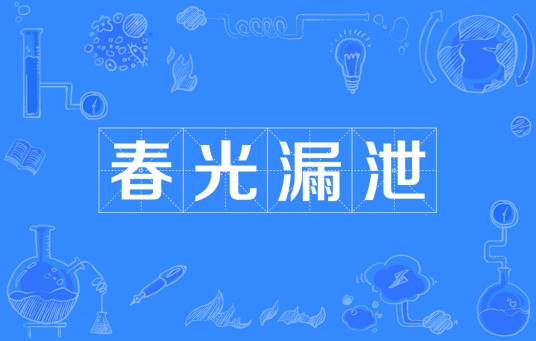 春光漏泄