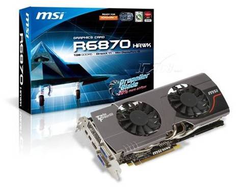 微星R6870 Hawk