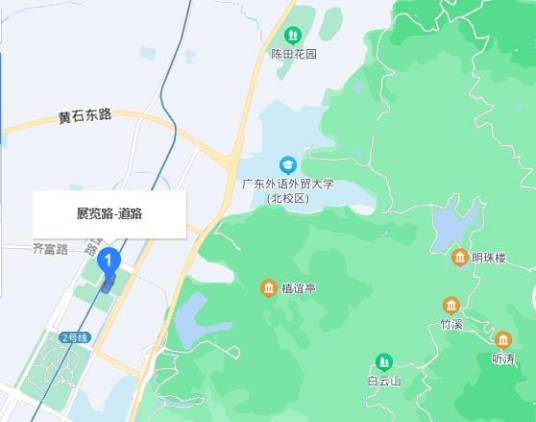 展览路