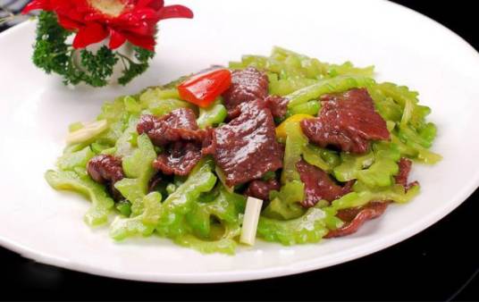 苦瓜炒牛肉