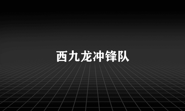 西九龙冲锋队