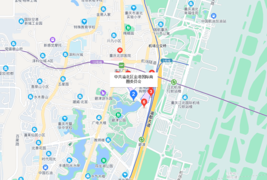 渝北金港国际美食街