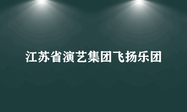 江苏省演艺集团飞扬乐团
