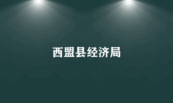 西盟县经济局