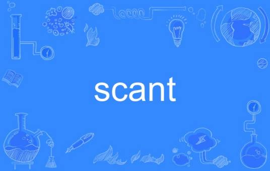scant