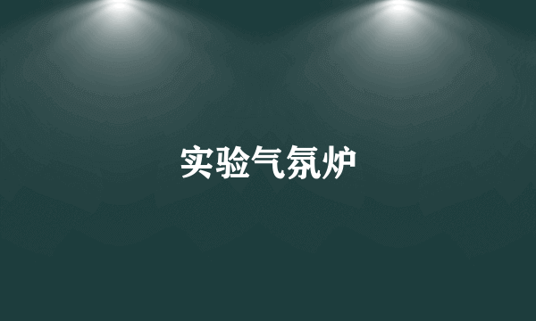 实验气氛炉