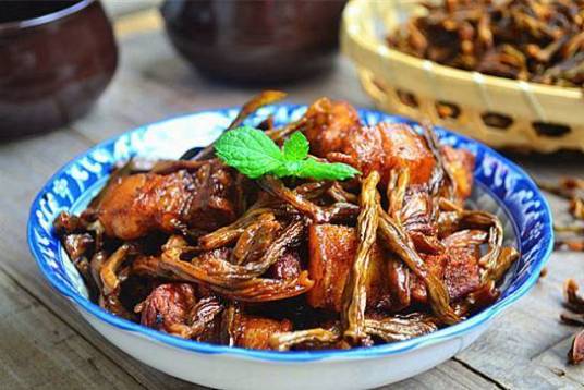 干豆角烧肉