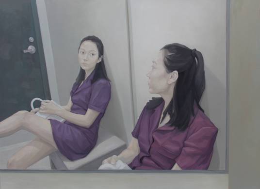 bonjour（李雨霜油画作品）