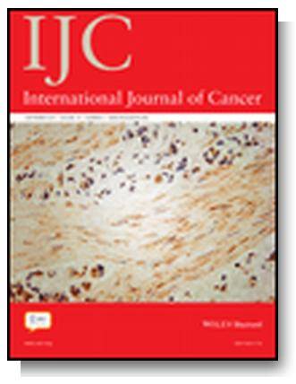 INTERNATIONAL JOURNAL OF CANCER