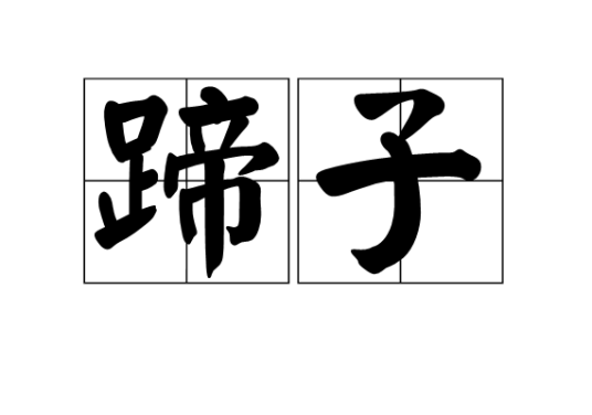 蹄子