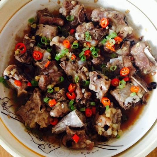 蒜蓉豆豉排骨