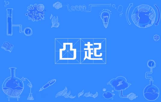 凸起
