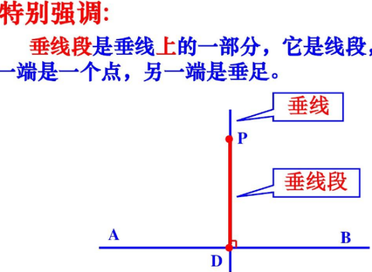 垂线段