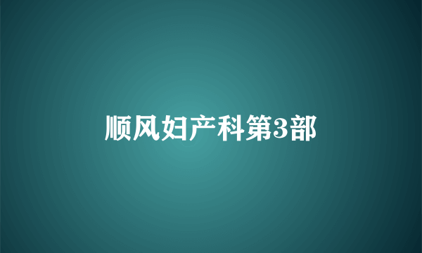 顺风妇产科第3部