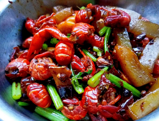 爆炒小龙虾