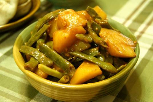 炖豆角