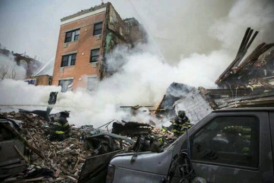 纽约曼哈顿居民楼爆炸事件