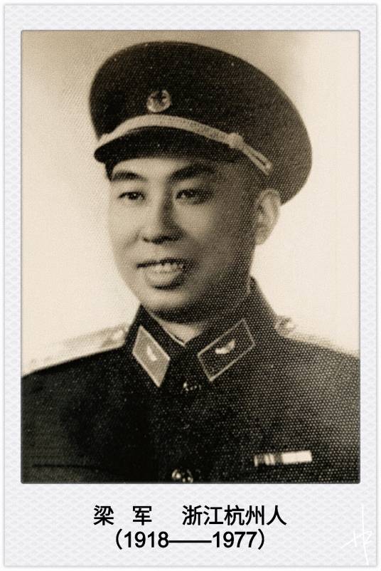 梁军（中国人民解放军少将、开国少将）