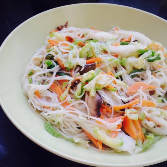三丝炒粉