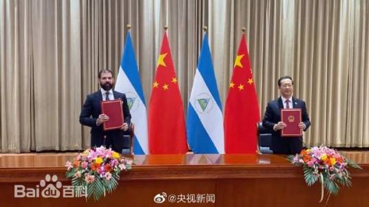 中尼关系（中国和尼加拉瓜的外交关系）