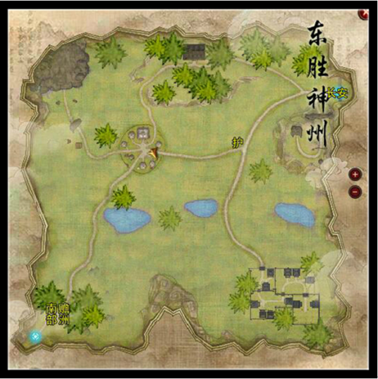 东胜神洲（佛教传说中的四大部洲之一）