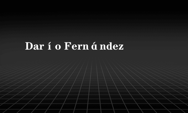 Darío Fernández
