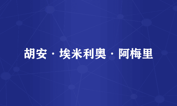 胡安·埃米利奥·阿梅里