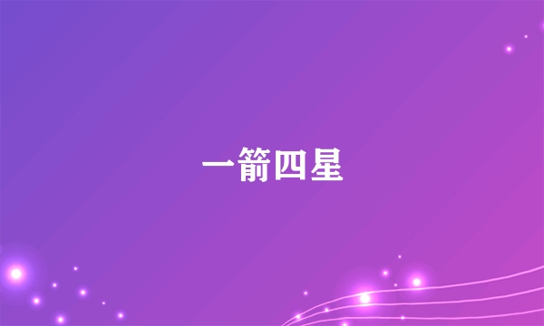 一箭四星