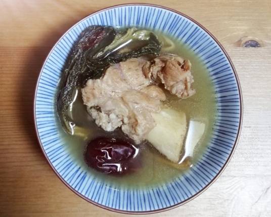 菜干猪骨汤