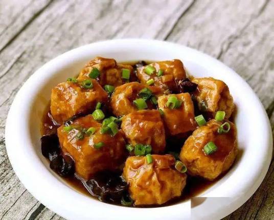 红烧豆腐泡